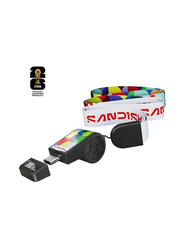 SANDISK - FIFA World Cup 2026 (Global Ediiton) - USB flash drive - 128 GB - 128GB - Minnepenn