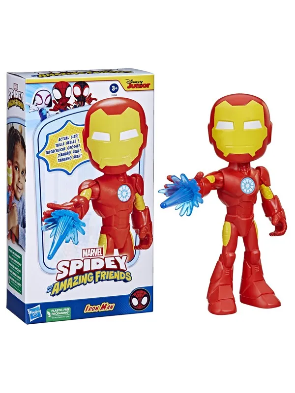 Spidey and His Amazing Friends Supersized Iron Man 23 cm