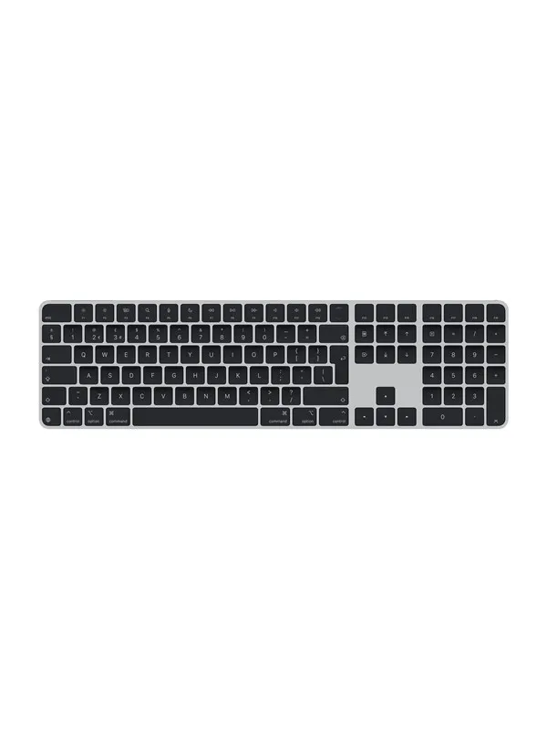 Apple Magic Keyboard with Touch ID and Numeric Keypad - Tastatur - Engelsk - Svart
