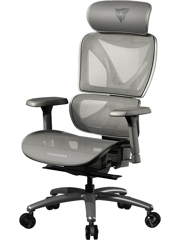 TX3 XTC Mesh Kontorstol - Grå - Mesh - Opptil 125 kg