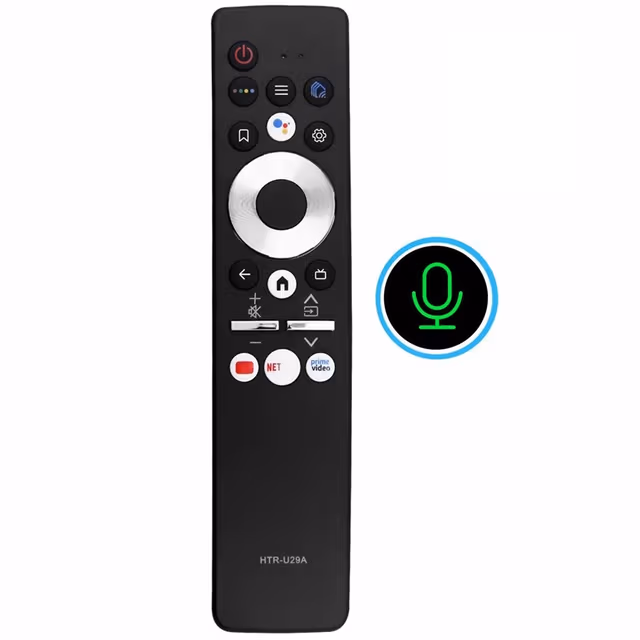 Fjernkontroll utskiftning HTR-U29A for Haier TV stemmestyrt