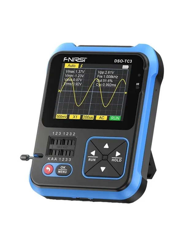 FNIRSI Handheld Digital Oscilloscope Transistor Te