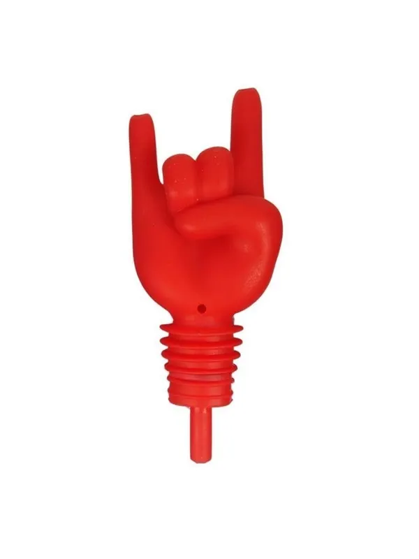 Winkee Rocks Rock Hand Bottle Stopper & Pourer