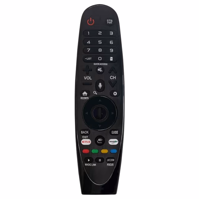 Erstatning av fjernkontroll AN - MR650A for LG TV (uten USB og musfunksjon)