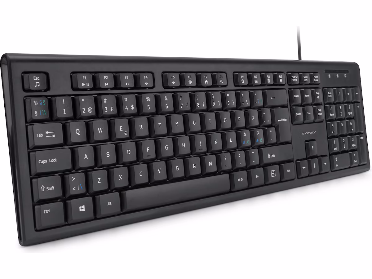Andersson KDW 1.0 tastatur kablet