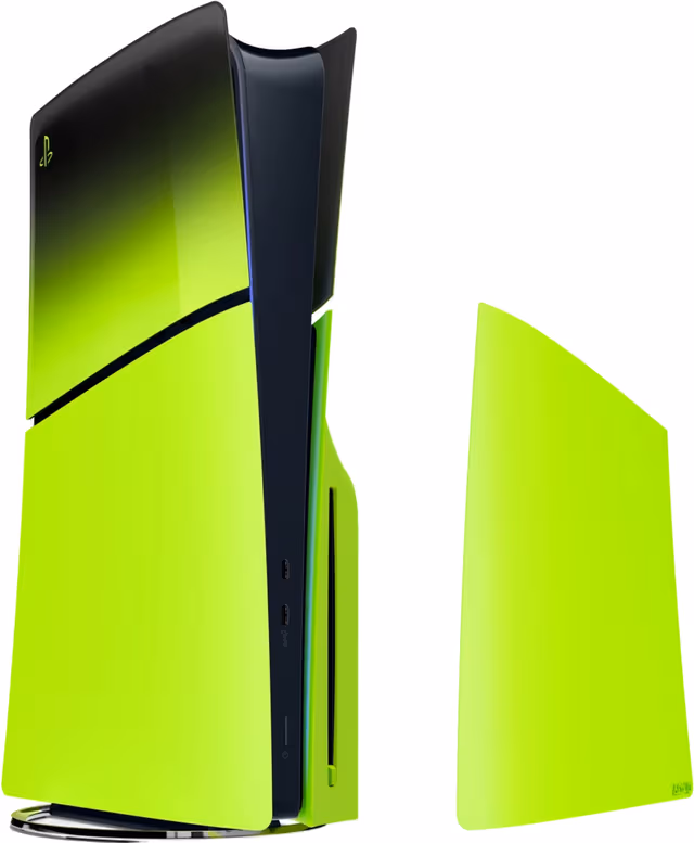 PS5 Slim konsolldeksel (Remix Green)