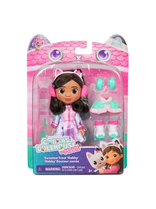 Gabby's Dollhouse Gabby's Movie Small Doll 15 cm - Snow Sweet