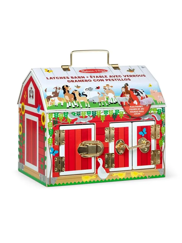 Melissa & Doug Wooden Activity Barn Latches