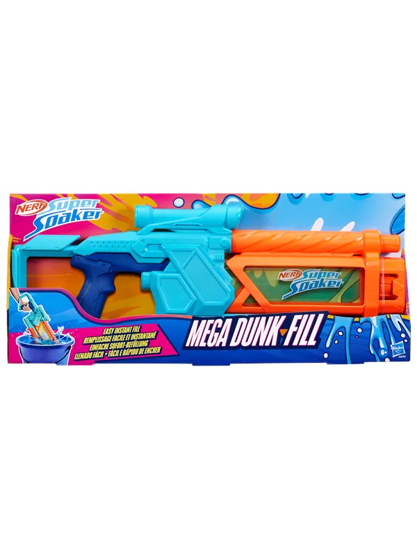 NERF Super Soaker Mega Dunk-Fill Water Blaster 1005 ml
