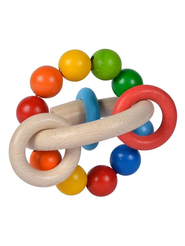 Eichhorn Baby Wooden Gripping Ring 3D