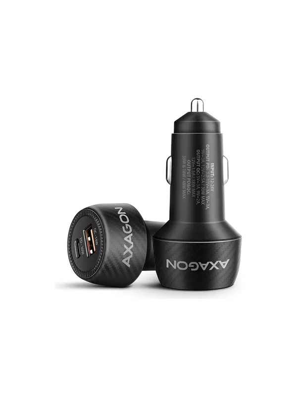 AXAGON car power adapter - USB Type A USB-C - 48 watt