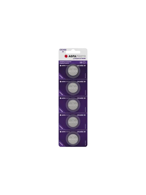 Agfa Photo battery x CR2450 - Li (pack of 5)