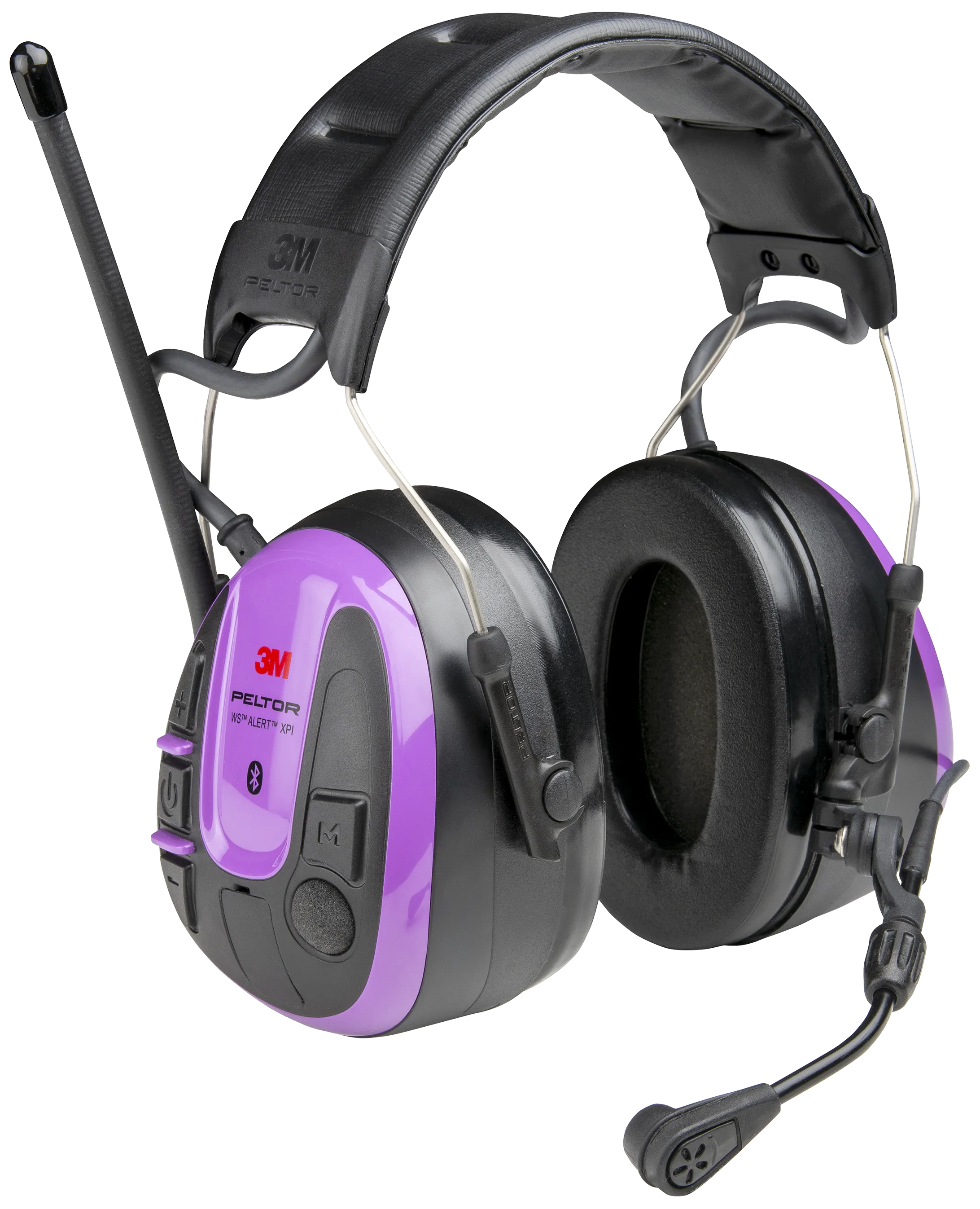 3M Peltor WS Alert XPI+ headset (lilla)