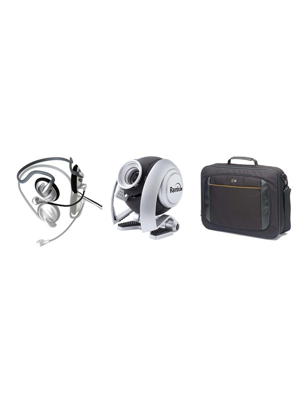 Case Logic Attache 15.4" Webcam and Headset