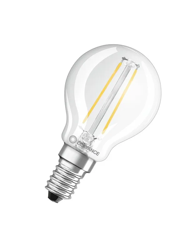 Osram LED-lyspære Mini-ball Filament 250lm 2,5W/827 (25W) Clear E14
