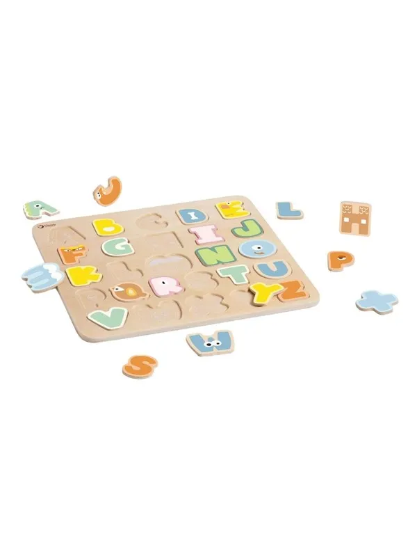 Classic World Wooden Alphabet Puzzle 27pcs.