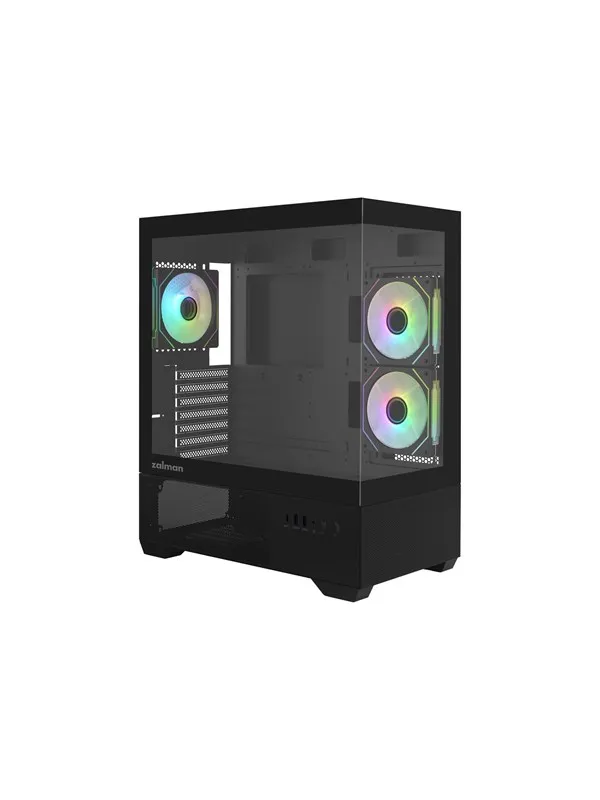 Zalman CHRONIX V2 - mid tower - ATX - Kabinett - Tower - Svart