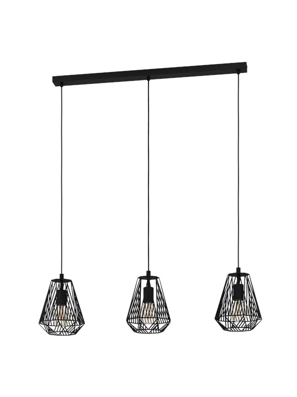EGLO STYPE long table pendant black