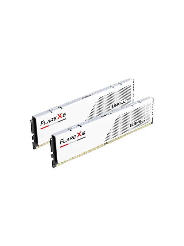 G.Skill Flare X5 DDR5-6000 - 32GB - CL28 - Dual Channel (2 pcs) - AMD EXPO & Intel XMP - Hvit
