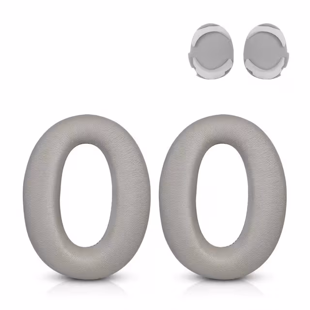 Erstatningsøreputer kompatible med Sony MDR-1000X og WH-1000XM2 hodetelefoner (par) Champagne
