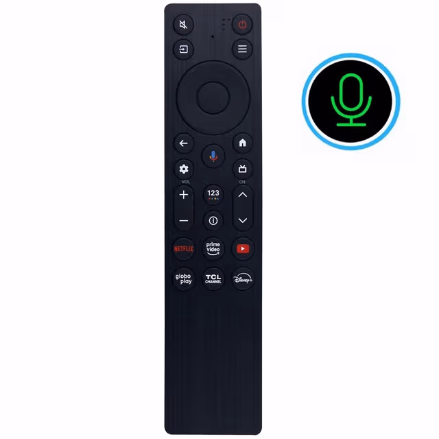 Fjernkontroll utskiftning for RC813A FMB4 for TCL TV stemmeaktivert