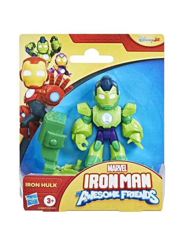 Marvel IM and AF 3in Figure Hulk with Accessory