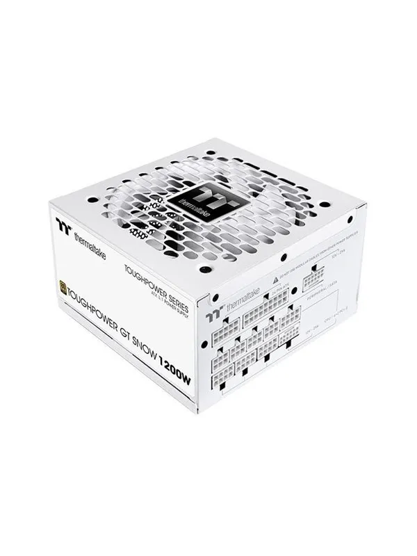 Thermaltake Toughpower GT Snow 1200W power supply unit Strømforsyning (PSU) - 1200 Watt - ATX - 80 Plus Gold sertifisert