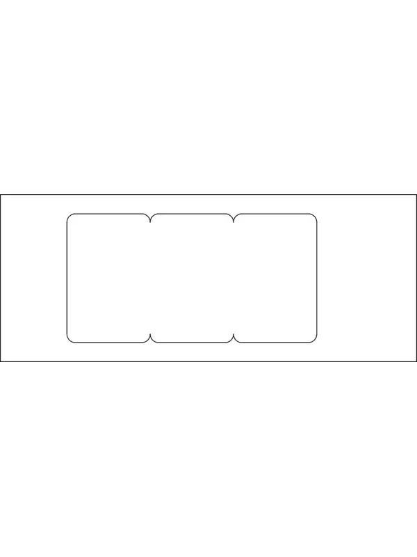 Hager Cover 3m 3se/br 170 perlewhite