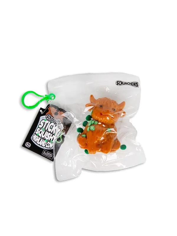 Scrunchems Sticky Squishy Highland Cow