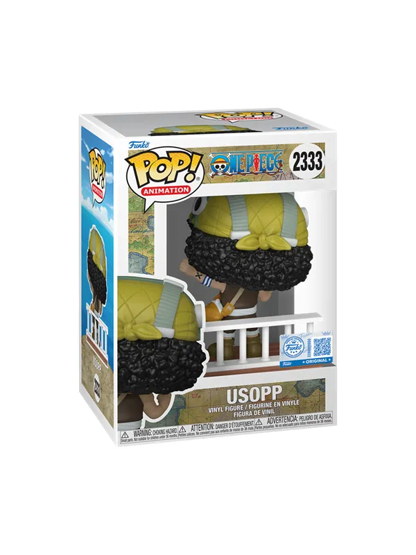 Funko! - Funko POP Vinyl Exclusive OP SHP Usopp - Figur