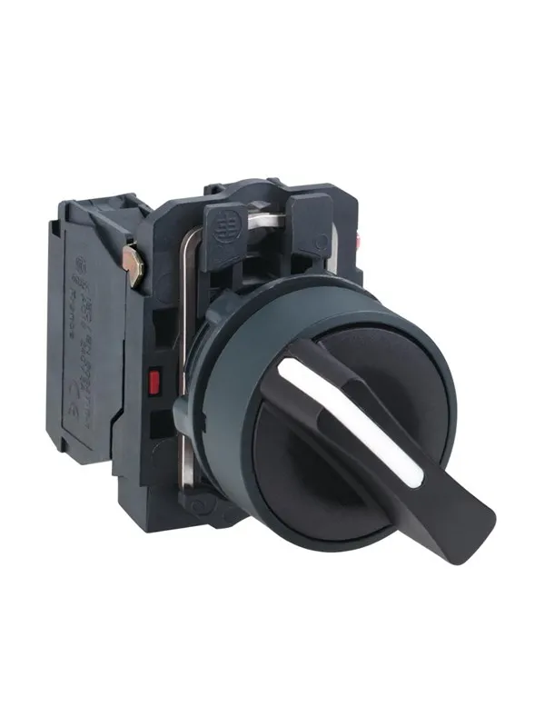 Schneider Electric Harmony rotary switch complete with 3 positions with spring