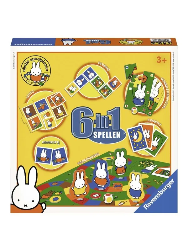 Ravensburger Miffy Games 6in1