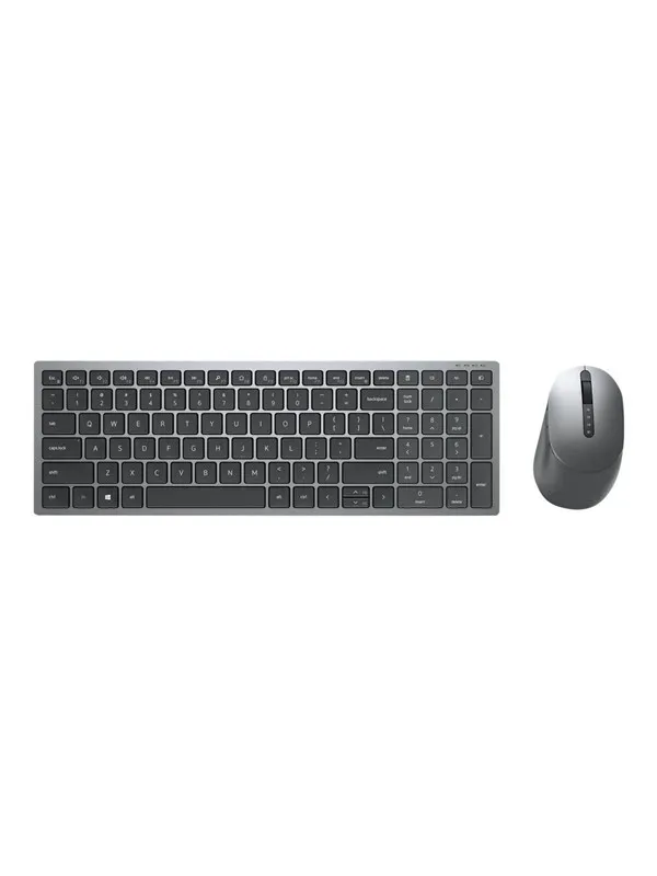 Dell Multi-Device Wireless - Tastatur & Mussett - Nordisk - Grå