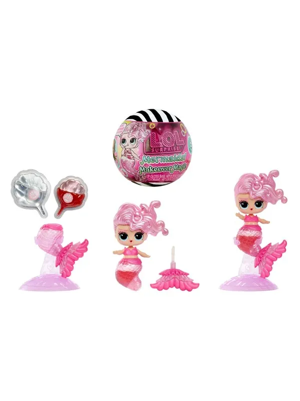 L.O.L. Mermaids! Makeover Magic Tots Asst PDQ