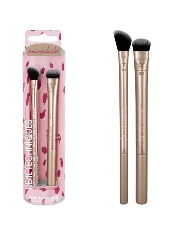 Real Techniques Set Duo  Animalista Duo Powder Brush