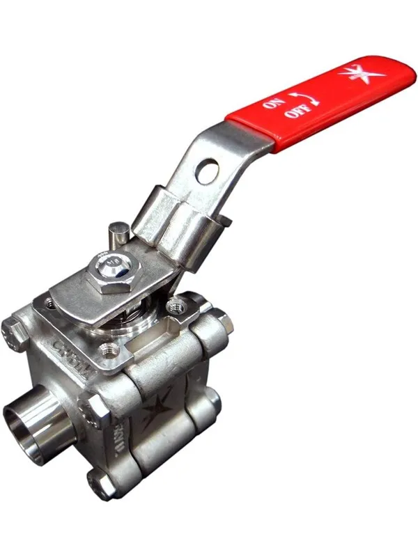 Lemvigh-Muller Ballvalve mars 83 ø38x1.2 sms rb 3-part