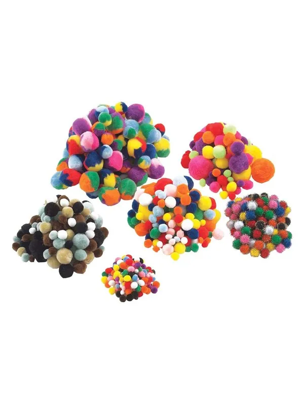 Colorations - Colored Pompoms 700pcs.