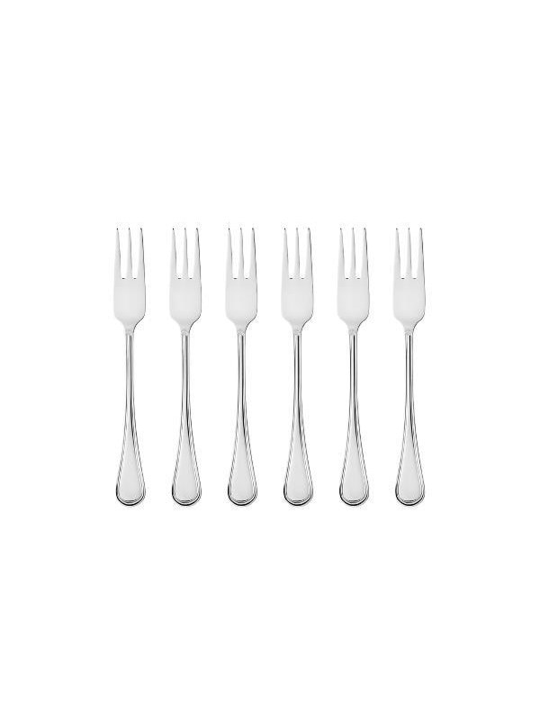 Gense Cake fork Oxford 16.2 cm 6 pcs. Bright steel