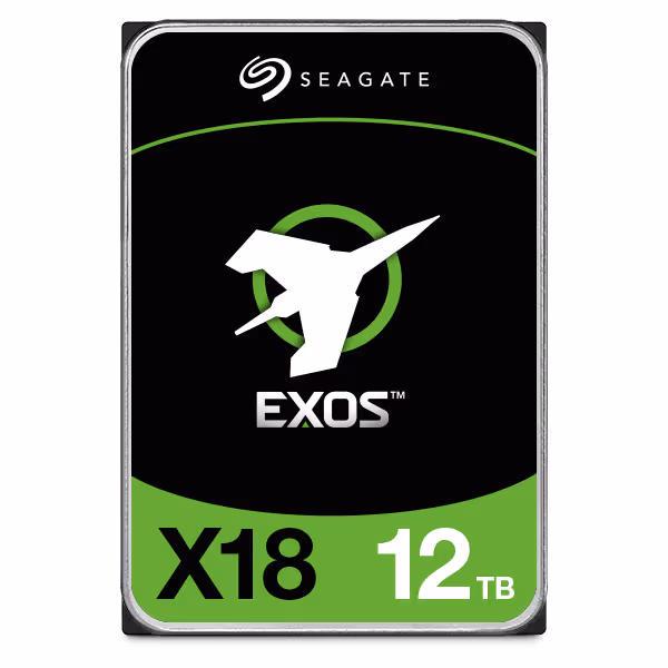 Seagate Exos X18 - 12TB - Harddisk - ST12000NM000J - SATA-600 - 3.5"
