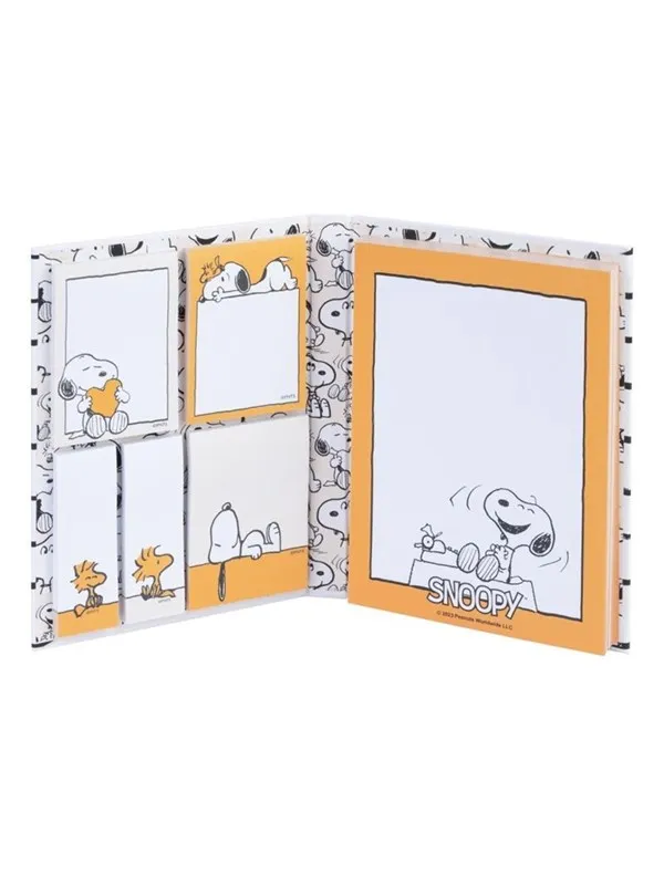 Snoopy - A6 Self-Adhesive Notebook from the Lazy Days Collection