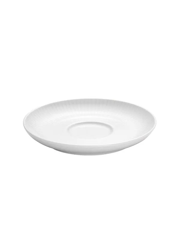 Pillivuyt Plissé saucer 16.5 cm fits Plissé cup 29 cl.