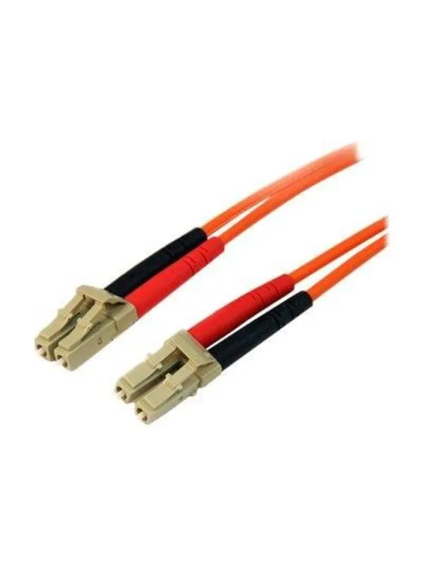 StarTech.com Multimode 50/125 Duplex Fiber Patch Cable LC - LC - netværkskabel - Oransje - 30m