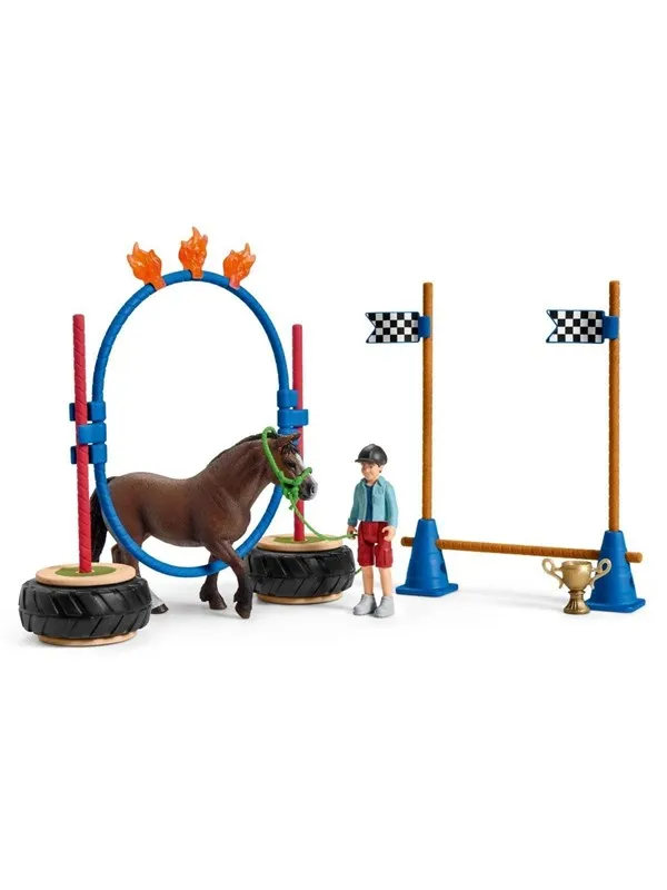 Schleich Ponni agility-løp