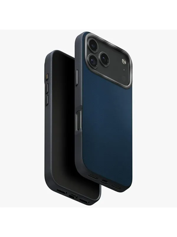 UNIQ Lyden DS Case for iPhone 17 Pro Magclick Charging - Blue/Black