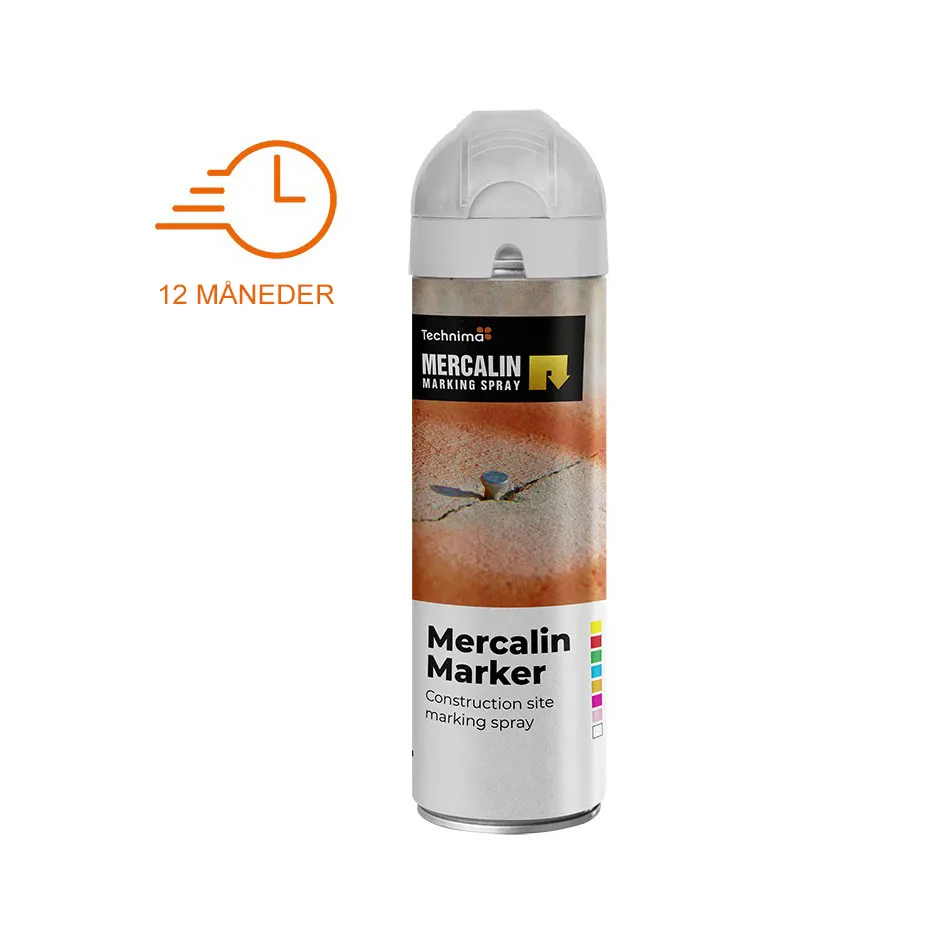 TECHNIMA Mercalin marking spray 500 ml. white