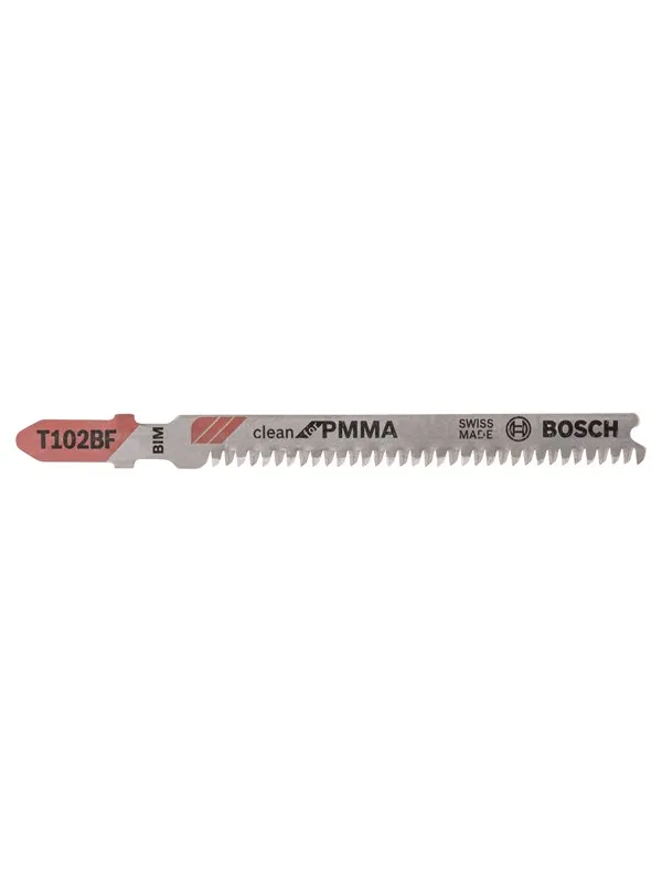 Bosch Stikksagblad T 102 BF Clean for PMMA