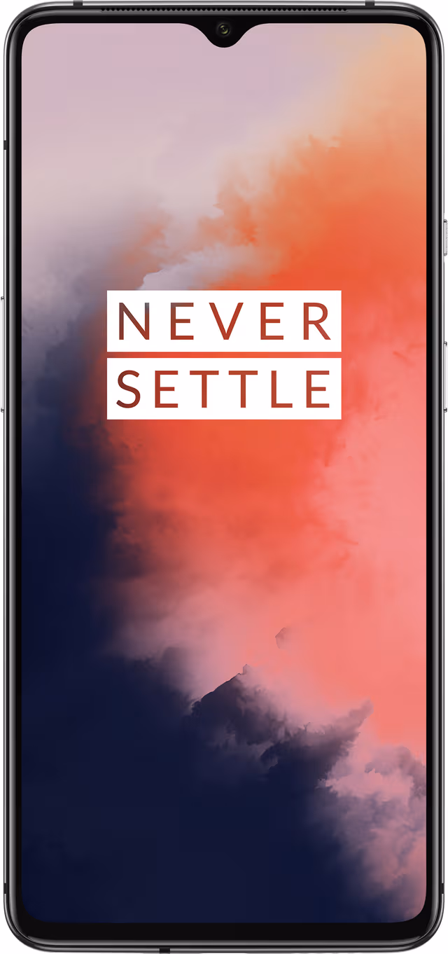 OnePlus 7T smarttelefon 8/128 GB (frosted silver)