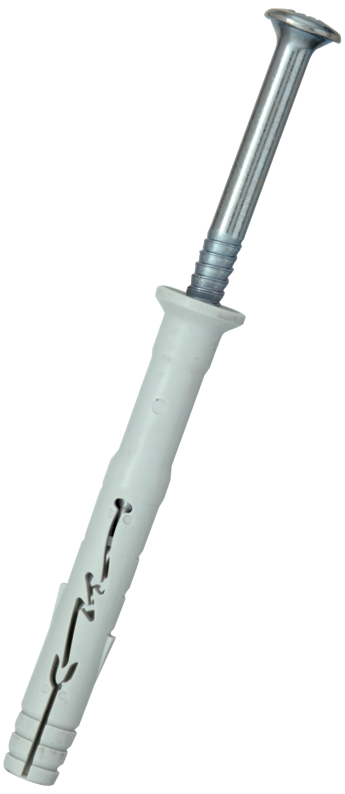 HIT M-V spikerplugg med krage & galv. spiker 8×90, 50stk