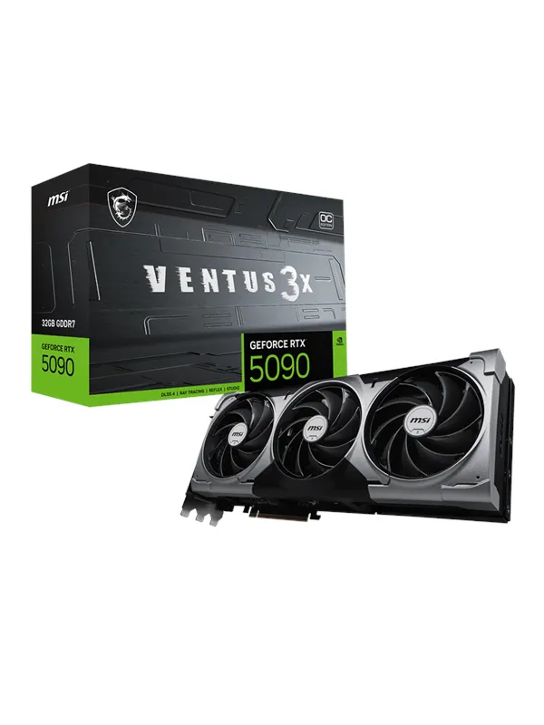 MSI GeForce RTX 5090 VENTUS 3X OC - 32GB GDDR7 RAM - Grafikkort
