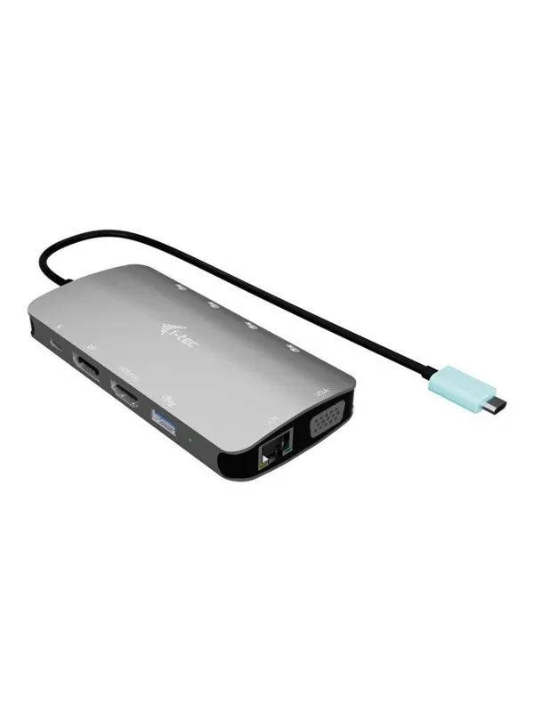 I-Tec - docking station - USB-C / USB4 / Thunderbolt 3 / Thunderbolt 4 / Thunderbolt 5 - HDMI DP VGA - 1GbE